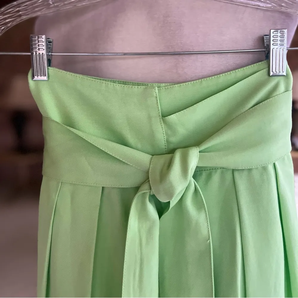 L’Academie Revolve Frostline Nile Lime Green Pants NWT XS - Image 6