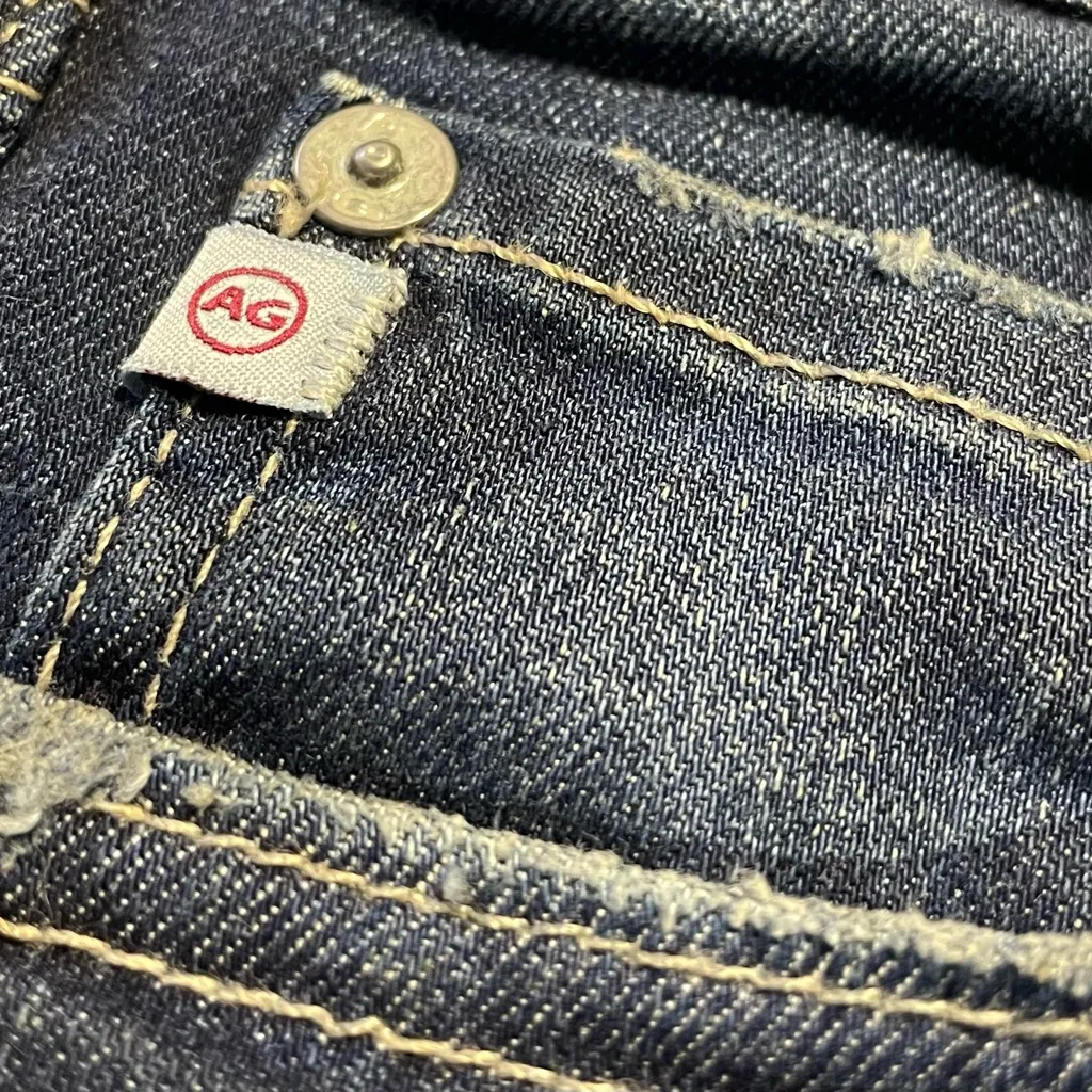 AG Adriano Goldschmied–The Legging Ankle Super Skinny Distressed Jeans Size 30R - Image 7