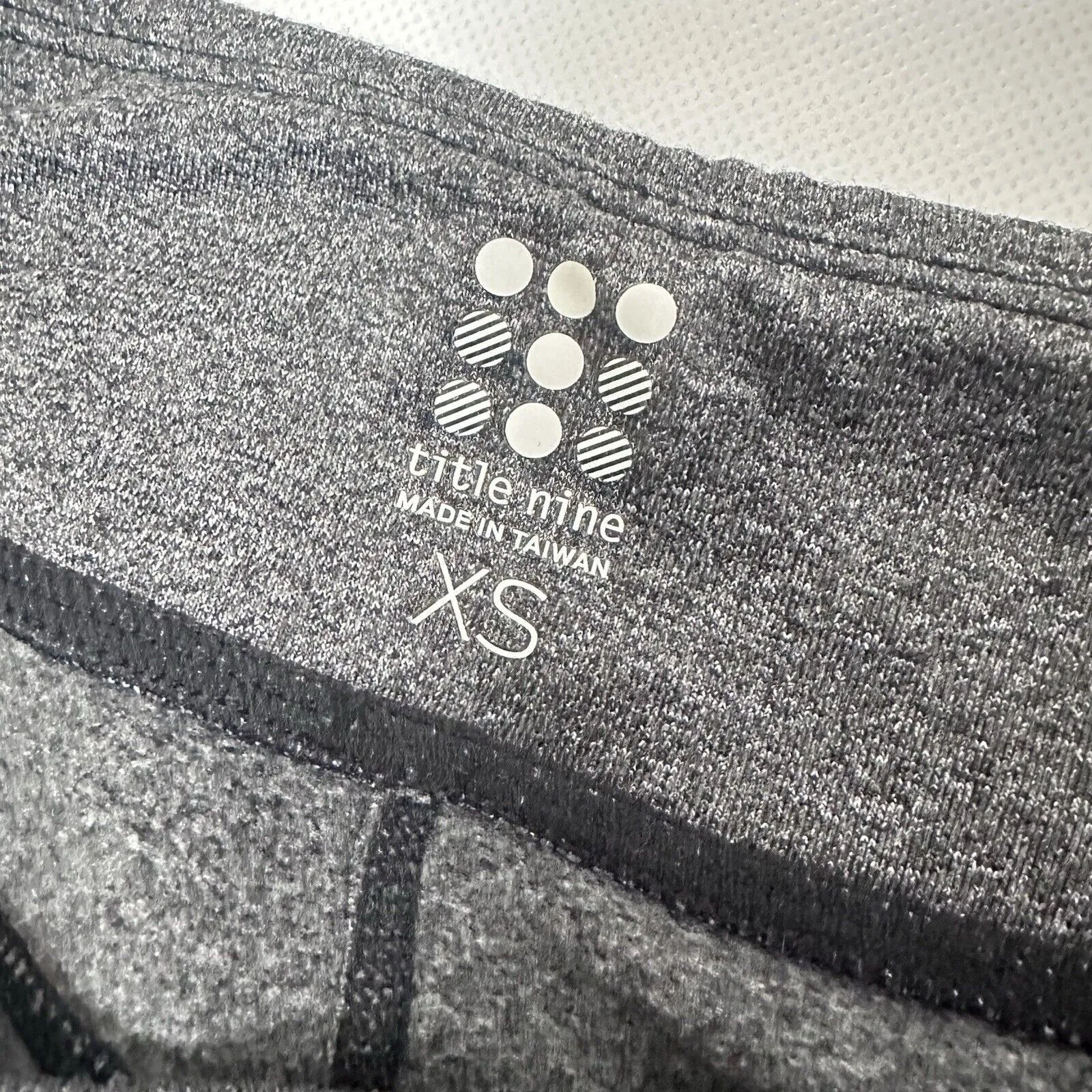 Title Nine Tech Pants Womens Gray Gym Hiking Outdoors Pull On Nylon Small - Image 3