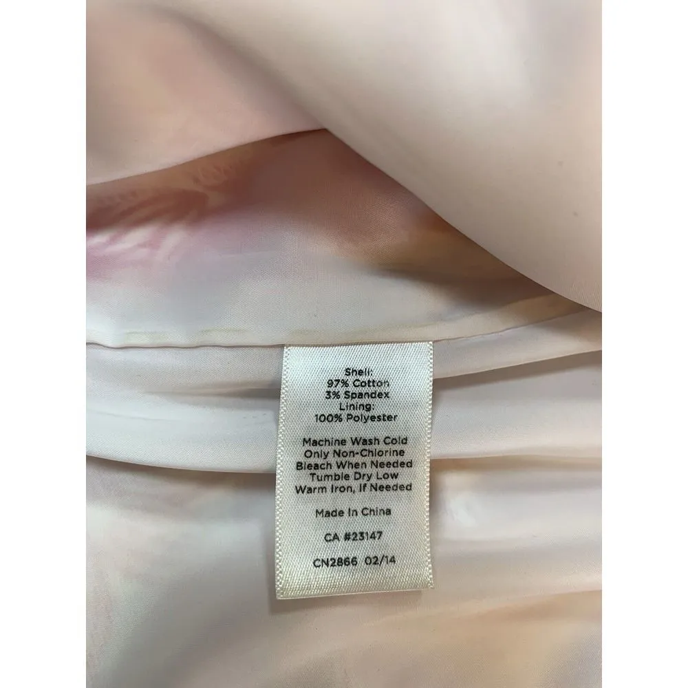 Talbots Petites Geometric Pencil Skirt Size 6P Office Professional Church Preppy - Image 5