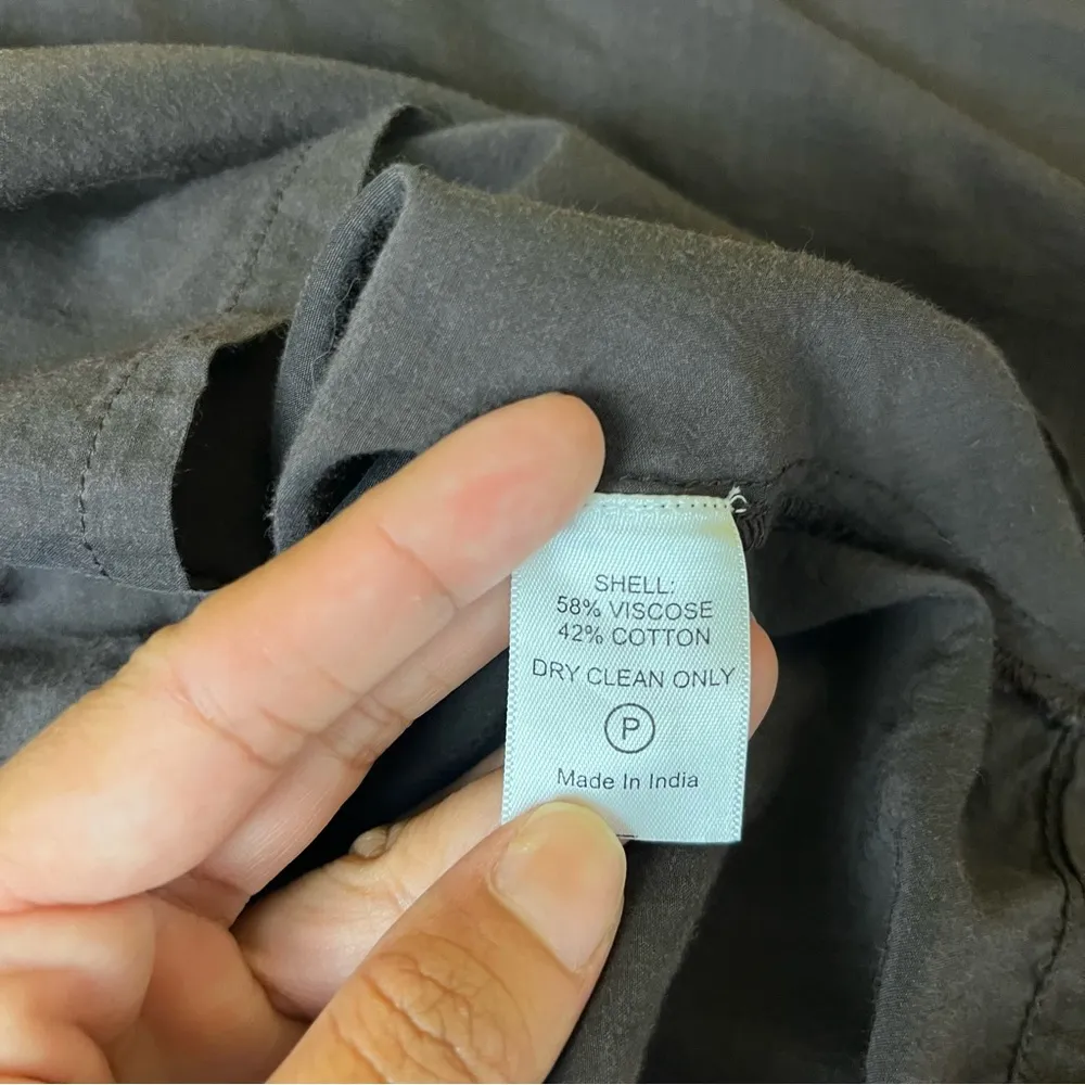 Mille Brown Balloon Sleeve Button Down Shirt - Image 7