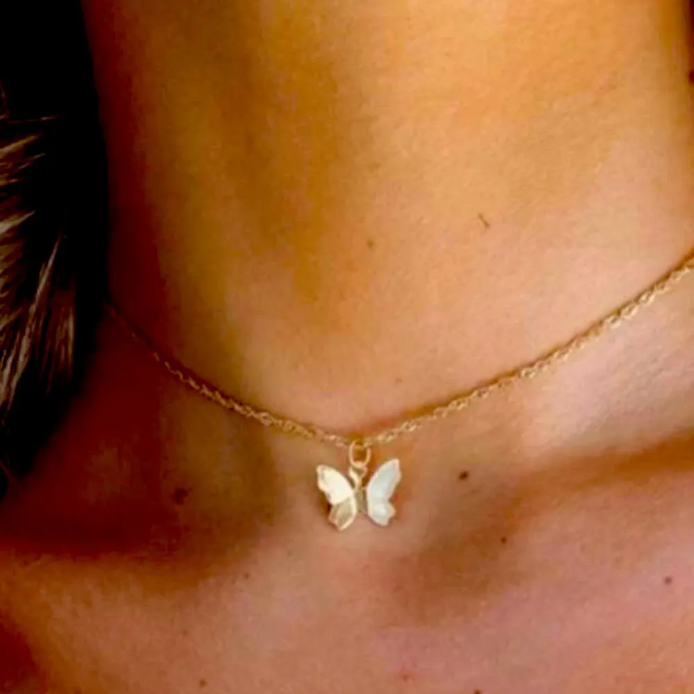 14k Gold plated butterfly necklace ✨ - Image 2