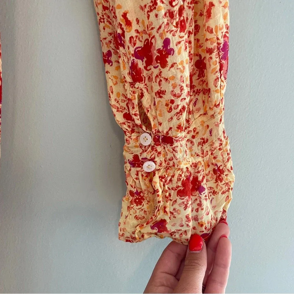 Poupette St Barth Rita Floral Maxi Dress - Image 11