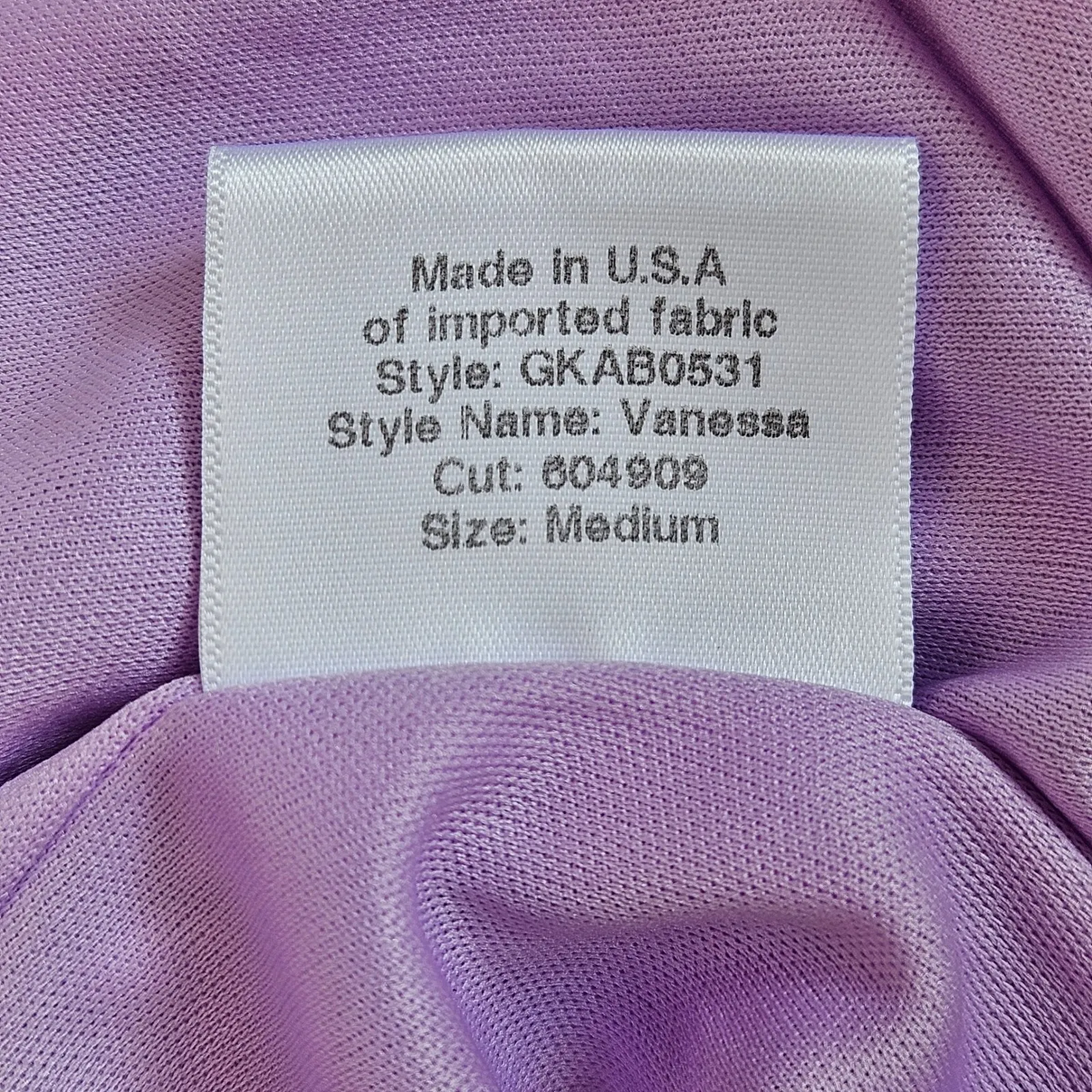 Katie‎ May Vanessa Gown Lilac Purple Pastel Formal Party Size M - Image 5