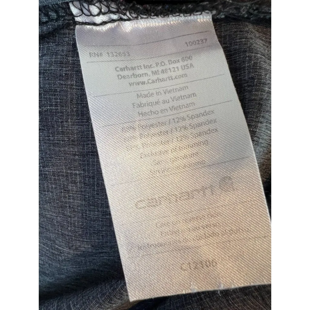 Carhartt Force Scrub Top Plus‎ Size 3X Womens Nursing Shirt C12106 Gray 3XL - Image 8