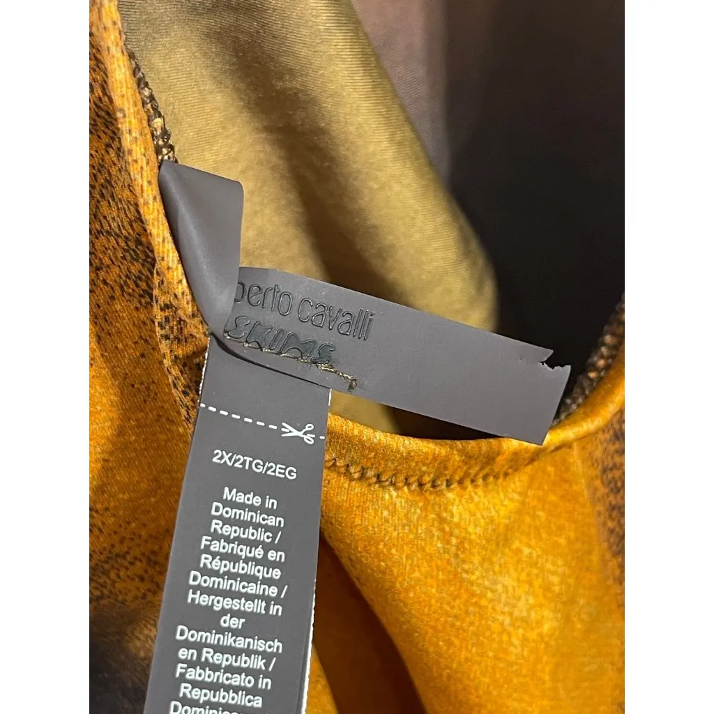 NEW SKIMS x ROBERTO CAVALLI SWIMSUIT SZ 2XL - Image 4