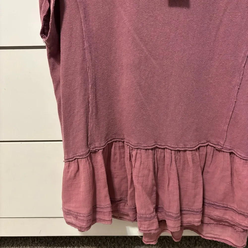 Urban Outfitters Mauve Peplum Babydoll Top NWT - Image 4