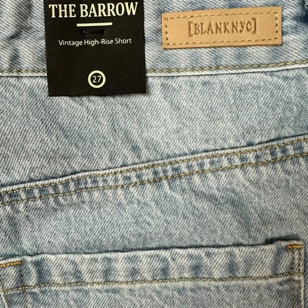 Blank NYC Shorts 27 The Barrow Short in Adrenaline Rush Cutoffs Light Wash NWT - Image 9