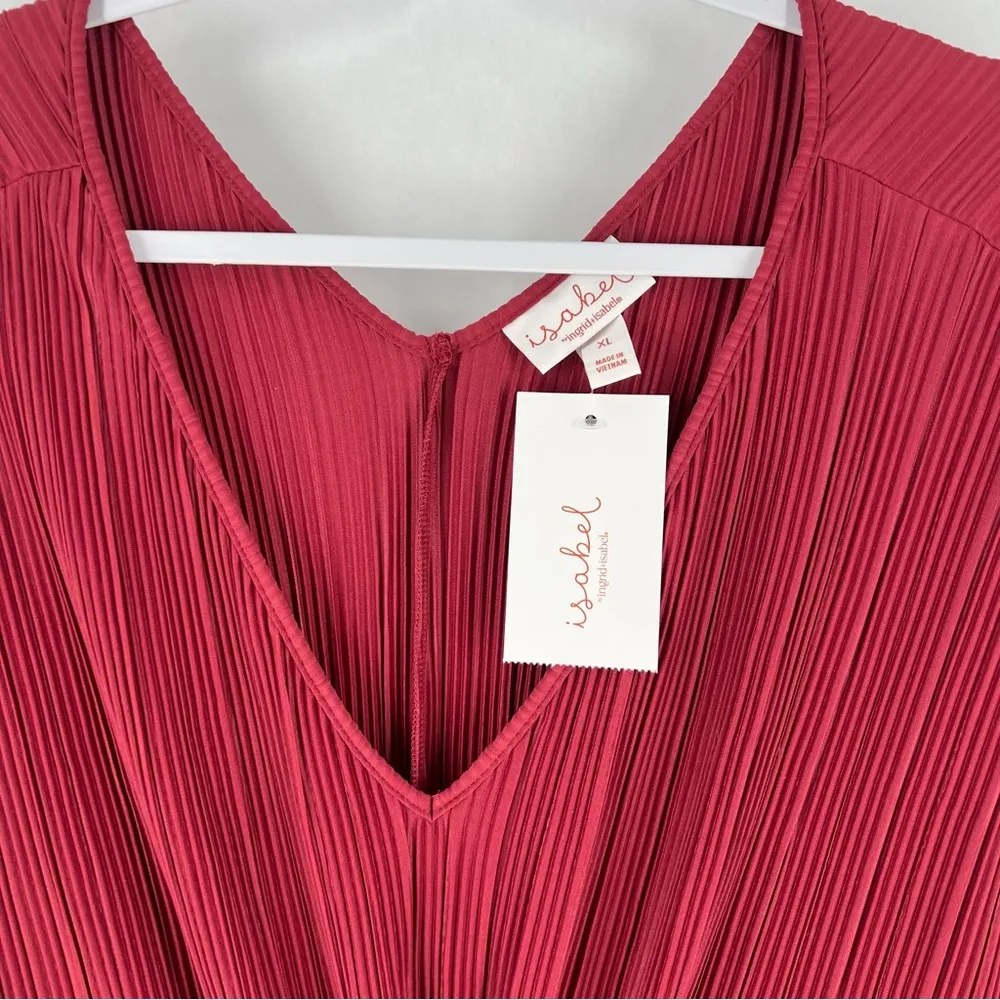 Isabel Maternity Micro‎ Pleated V - Image 2