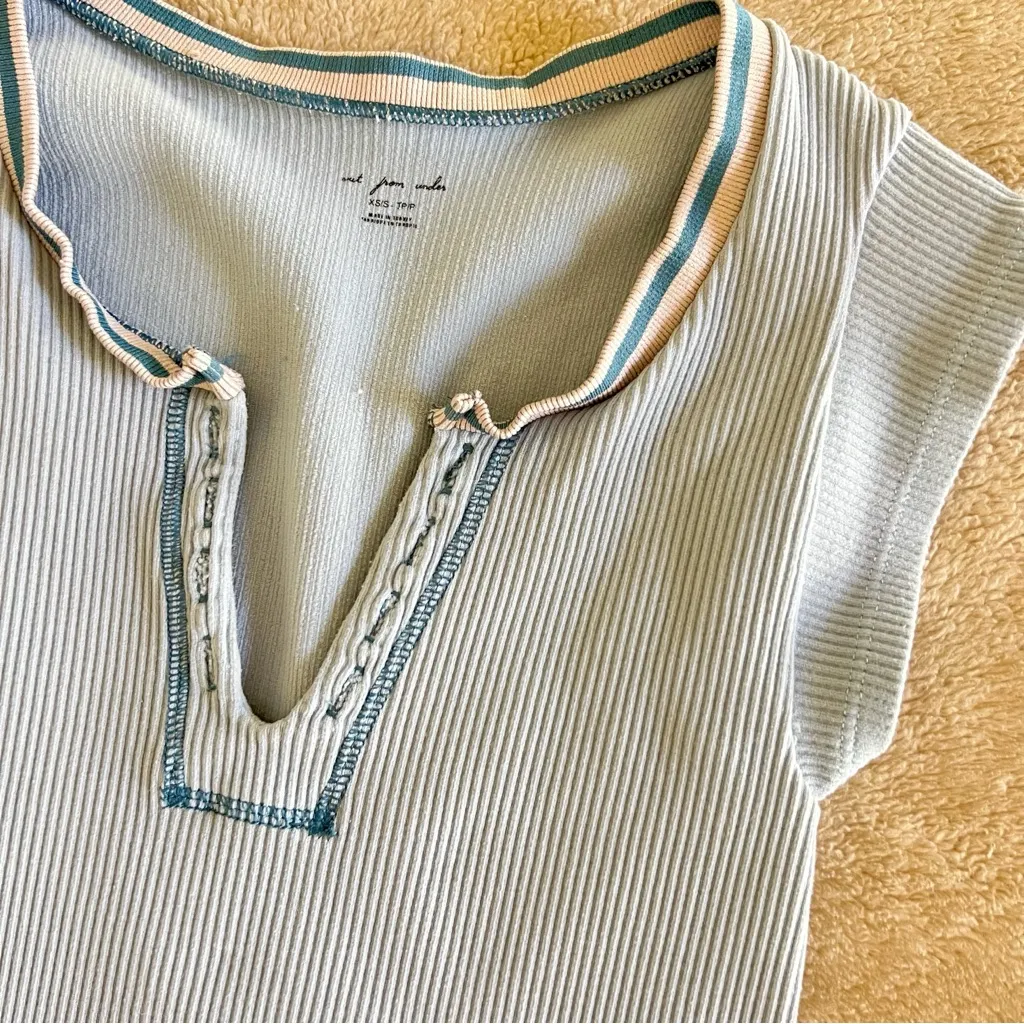 UO Out From Under Go For Gold Seamless Crop Top - Image 2