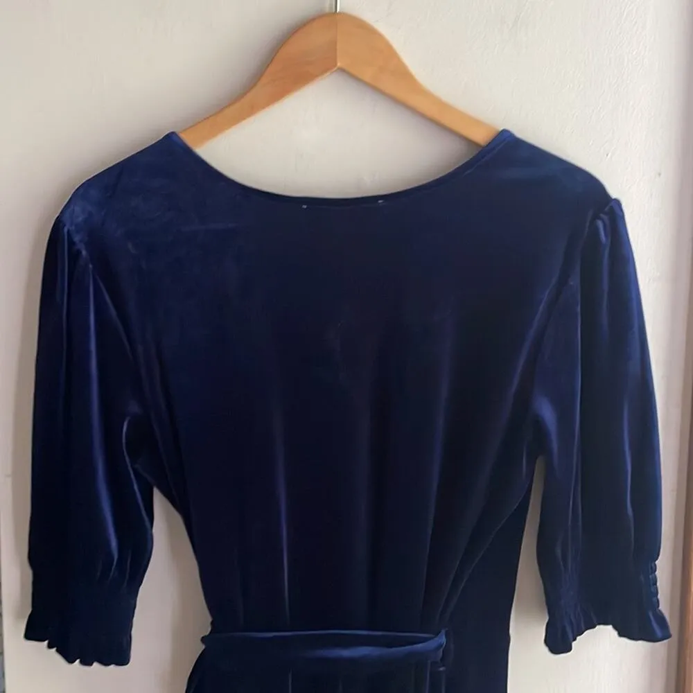 ModCloth Wrapped in Elegance Velvet Mini Dress - Image 14