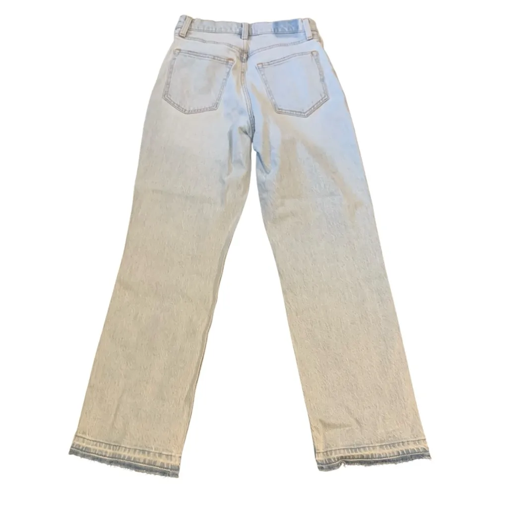 ABERCROMBIE  & FITCH Ultra High Rise '90s Straight Jeans size 27 short - Image 3