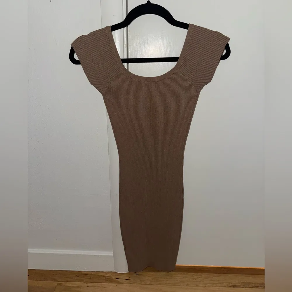 RIBBED MINI DRESS - Image 4