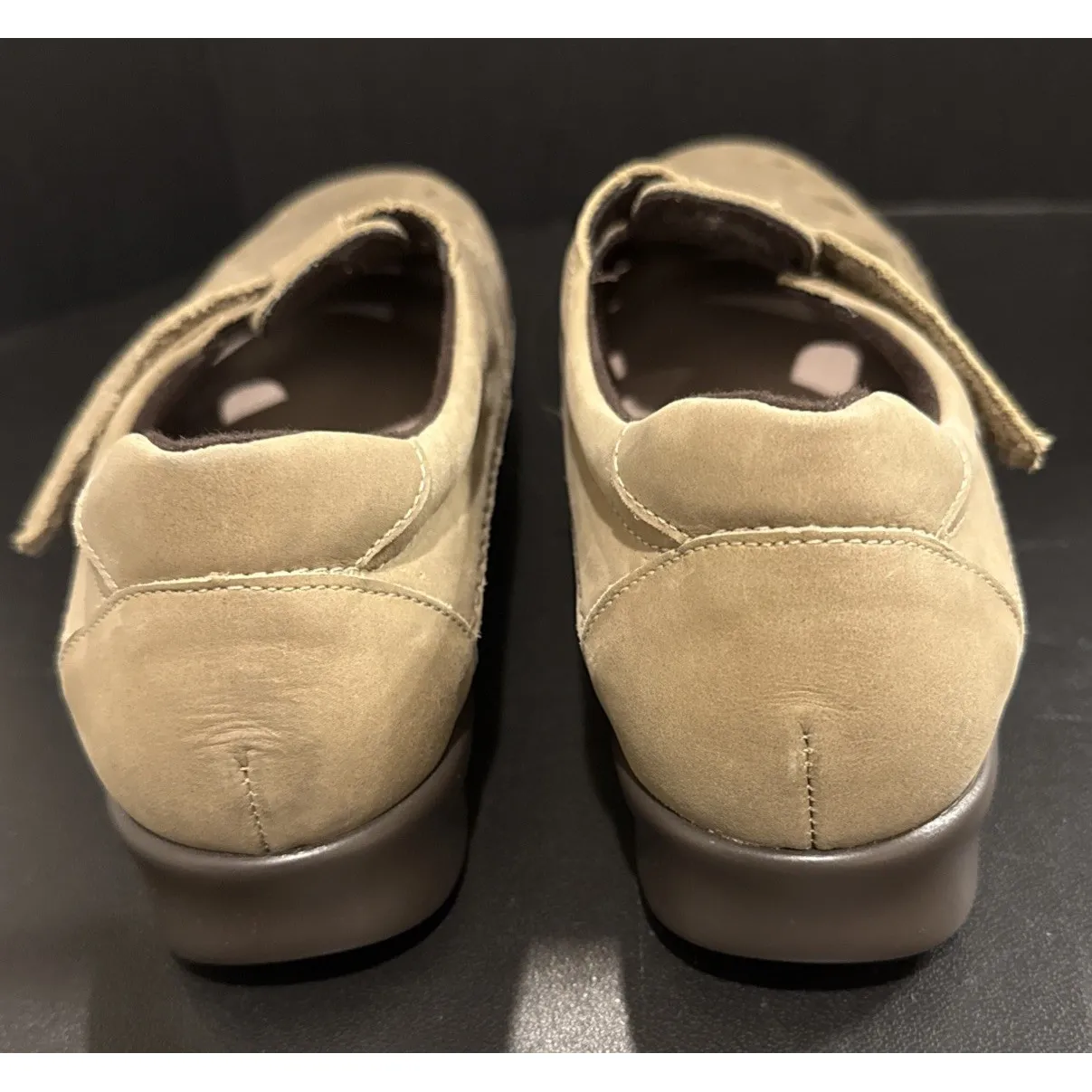 SAS Womens 10 1/2 N Beige Roamer Tripad Comfort Mary Jane Shoes Preppy Walking Tan Size 10.5 - Image 3