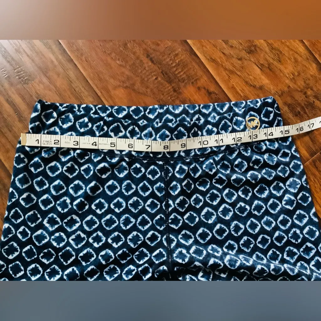 Michael Kors leggings 💙🤍 Blue Size M - Image 5