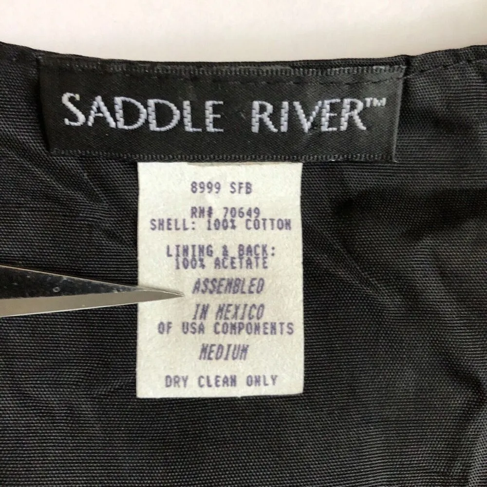 Handmade Retro Sunflower Vest Farmhouse Cottage Folk Women’s Country Teacher Vintage Med - Image 5