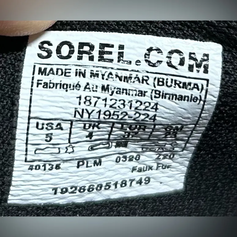 Sorel Women's Size 5 Brown Out N About Conquest Waterproof Fur Boots Shoes - Image 6