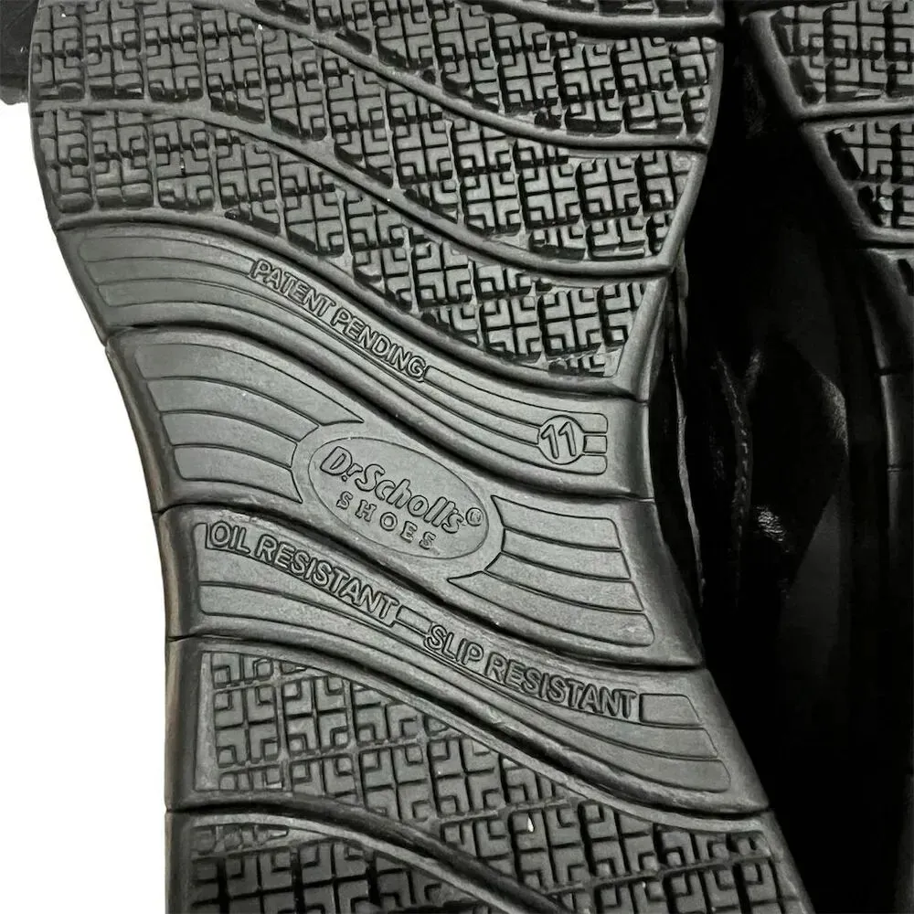 Dr. Scholl's Women's Inhale SR Black Lace-Up Work Sneakers Size 11 - Image 10