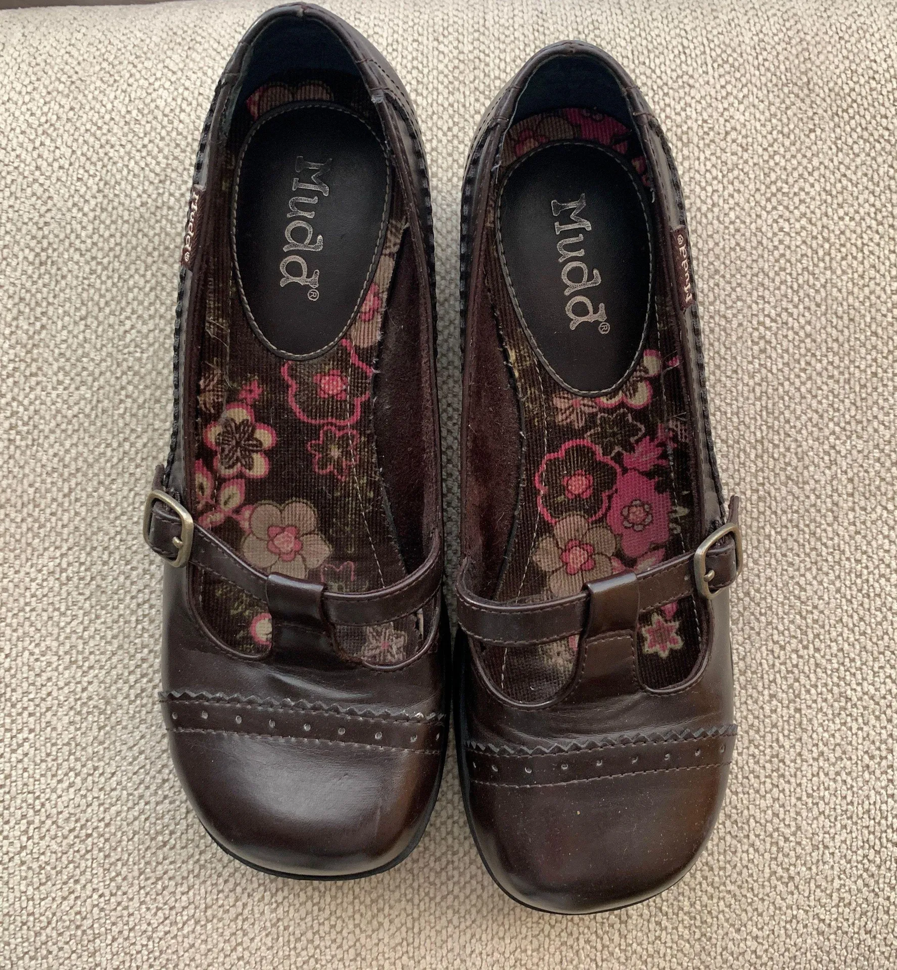 Mudd Vintage  Mary Jane Platform Shoes Y2K - Image 4