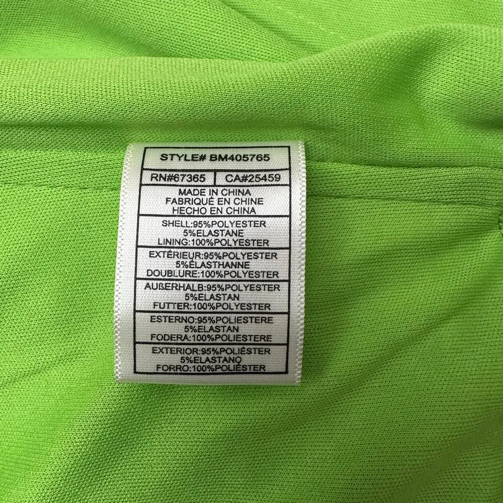 STEVE MADDEN Sz XS Dahlia Top Corset in Neon Green Glam Club Festival Nightout - Image 7