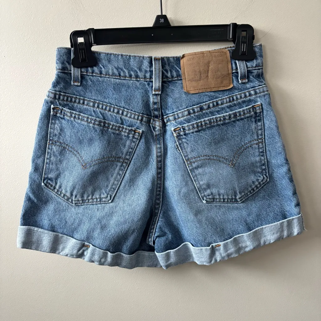 Levi's Vintage Denim Shorts - Image 3