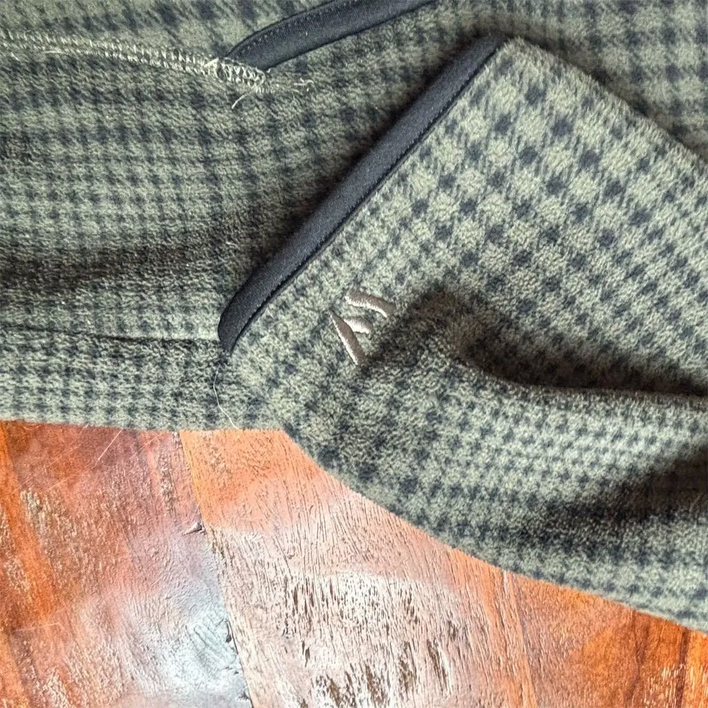 White Sierra Women's Plaid Jacket Size L Green Fleece Lined Vintage - Image 2