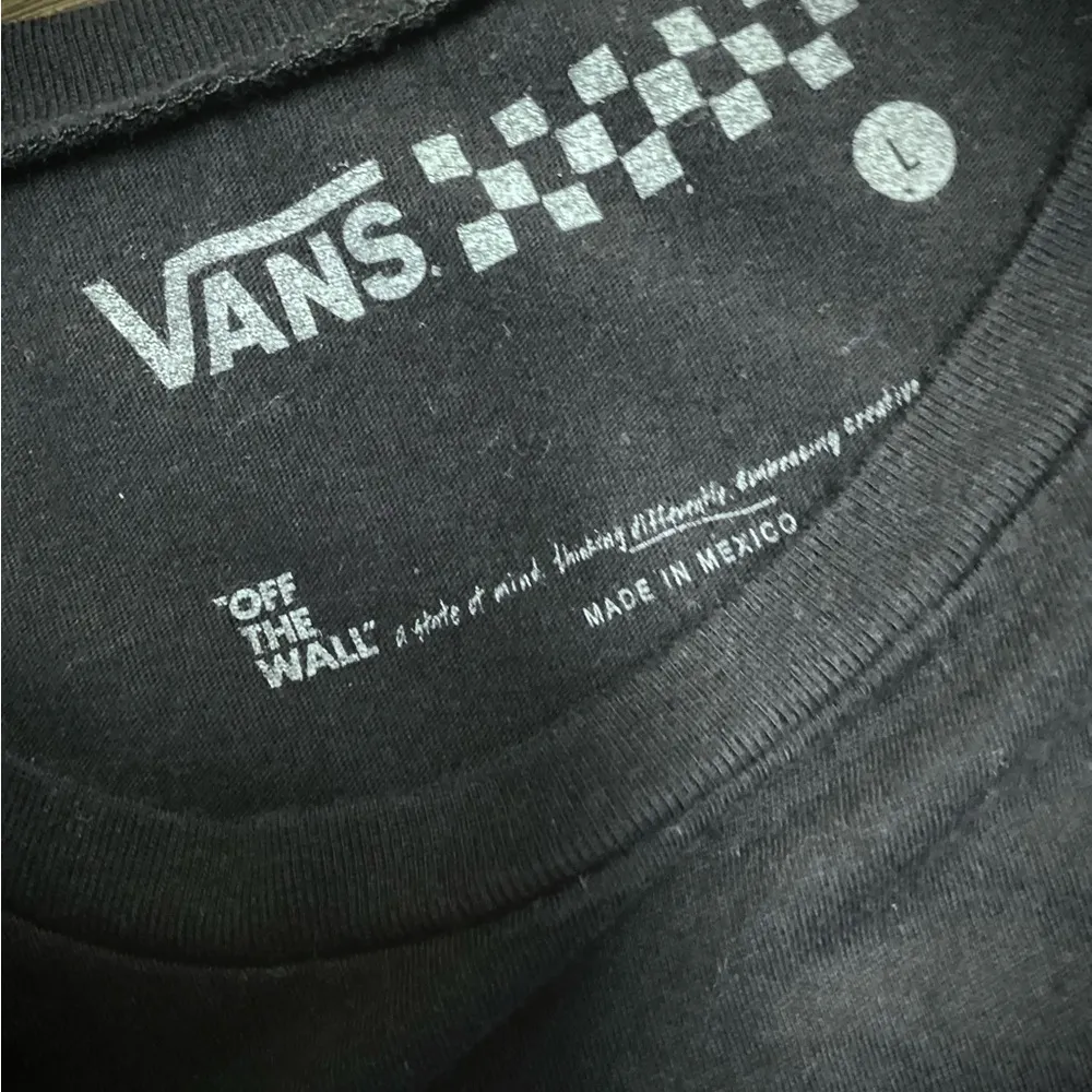Vans crew neck ss t-shirt. Black - Image 5