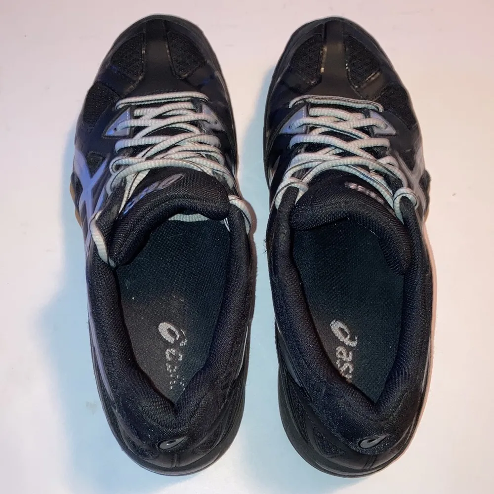 ASICS Shoes Women’s Size 9.5 6 Gel-Tactic Black Lace Up Sneaker Volleyball Shoes - Image 9