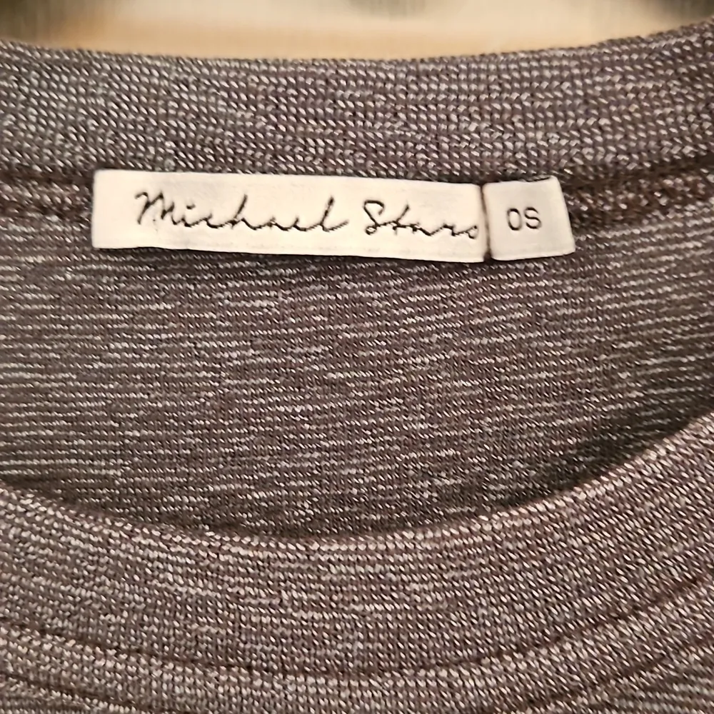 💕MICHAEL STARS💕 Fallon Shine Tee ~ Dark Gray Size NWOT - Image 12