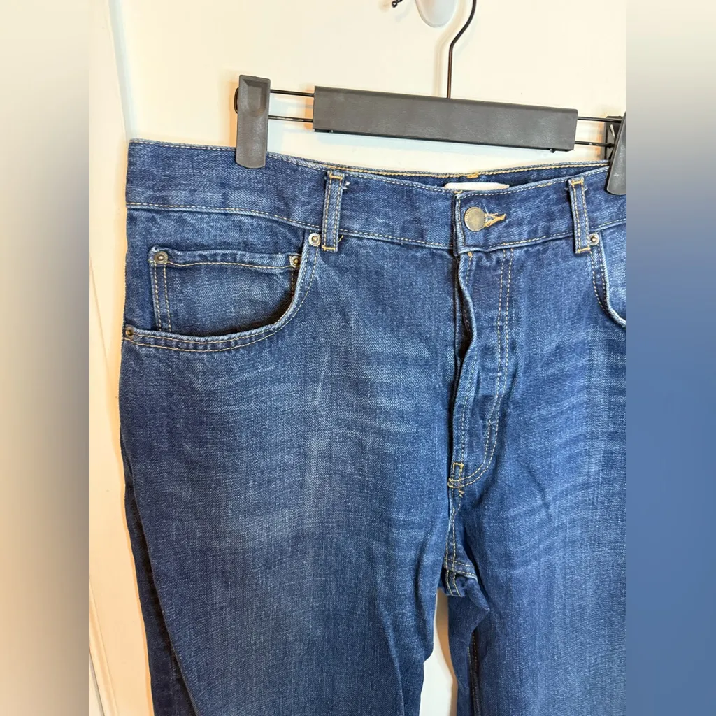 Zara Medium Wash Relaxed Boyfriend Jeans - Image 6