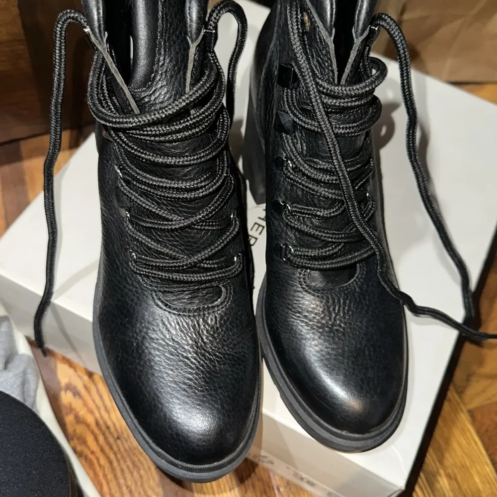 Marc Fisher Ltd Kini Platform Boot, Black | Size: 7.5 - Image 6