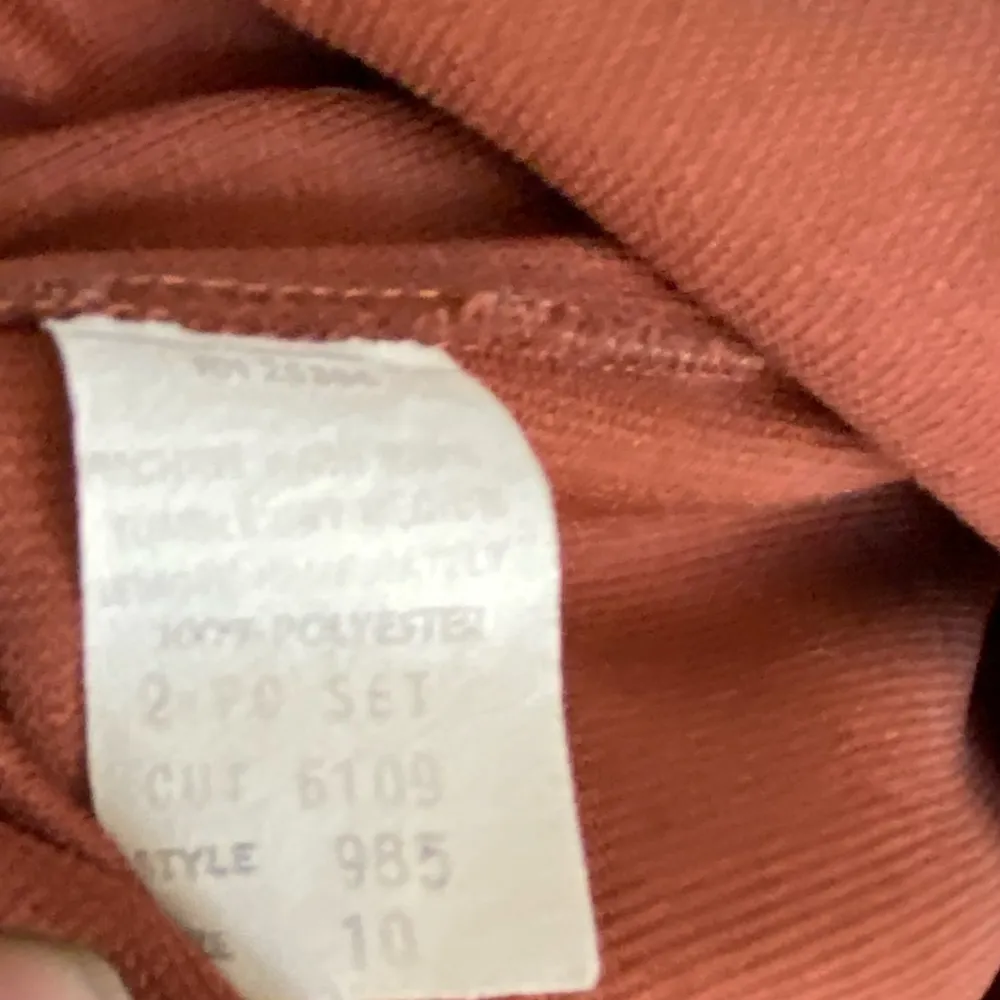 Vintage Polyester Jacket‎ Size 10 - Image 5