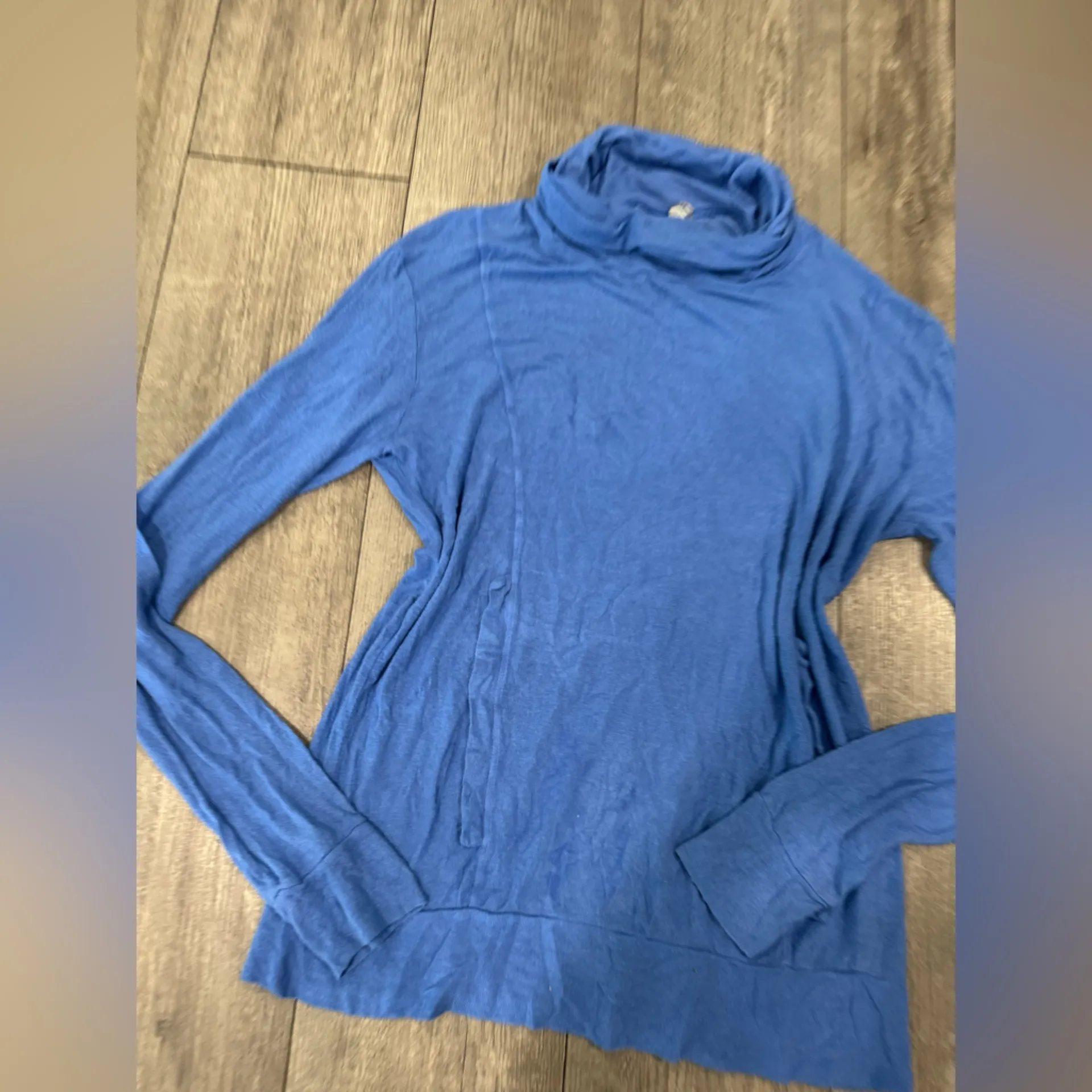 Go Couture Sky Blue Turtleneck Sweater - Image 7