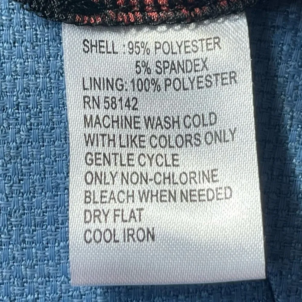 Maggy London Keyhole Cutout Halter Geometric Print Multicolor Dress Size 12 - Image 3