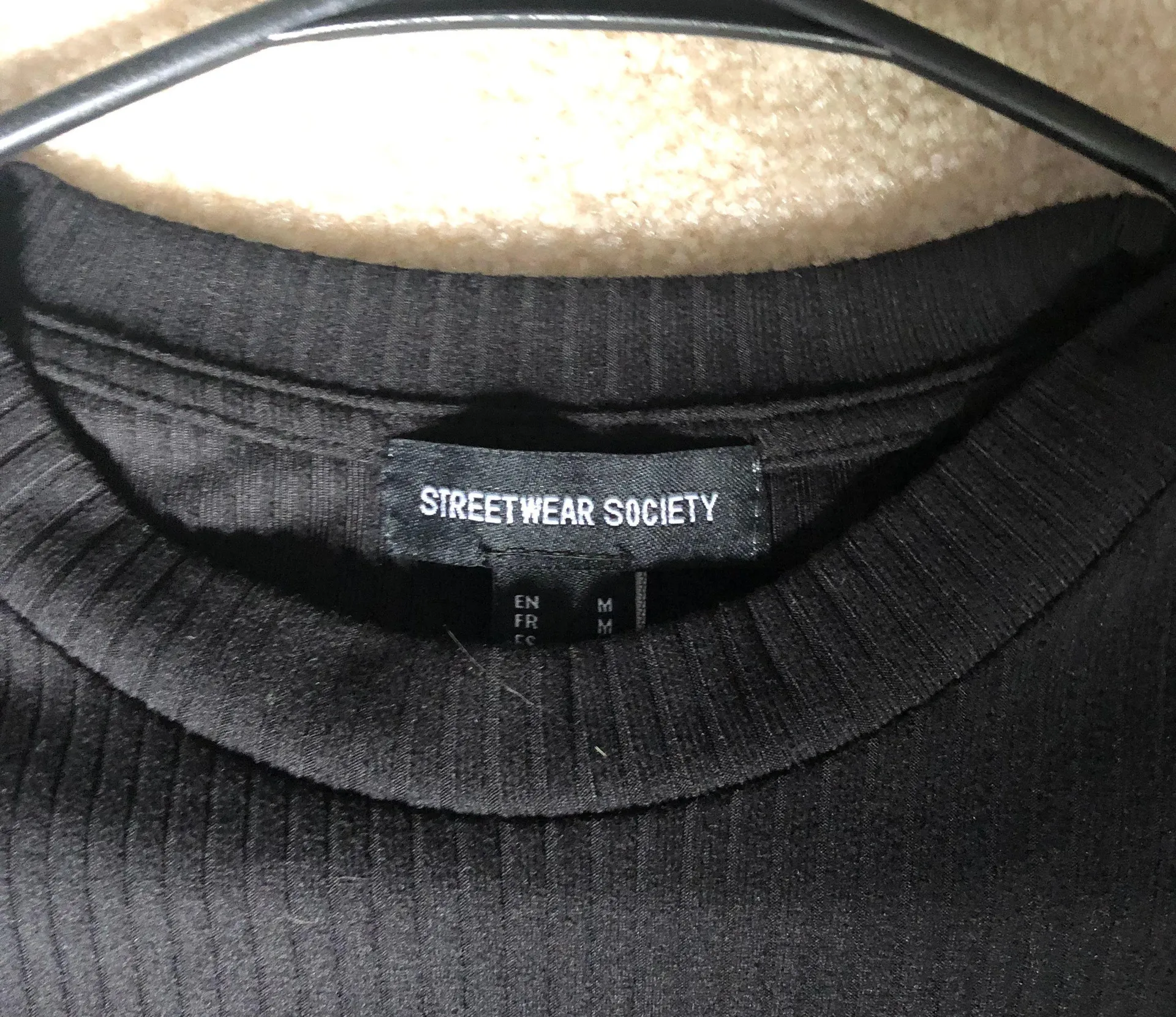 Streetwear Society Black Bodycon Dress - Image 4