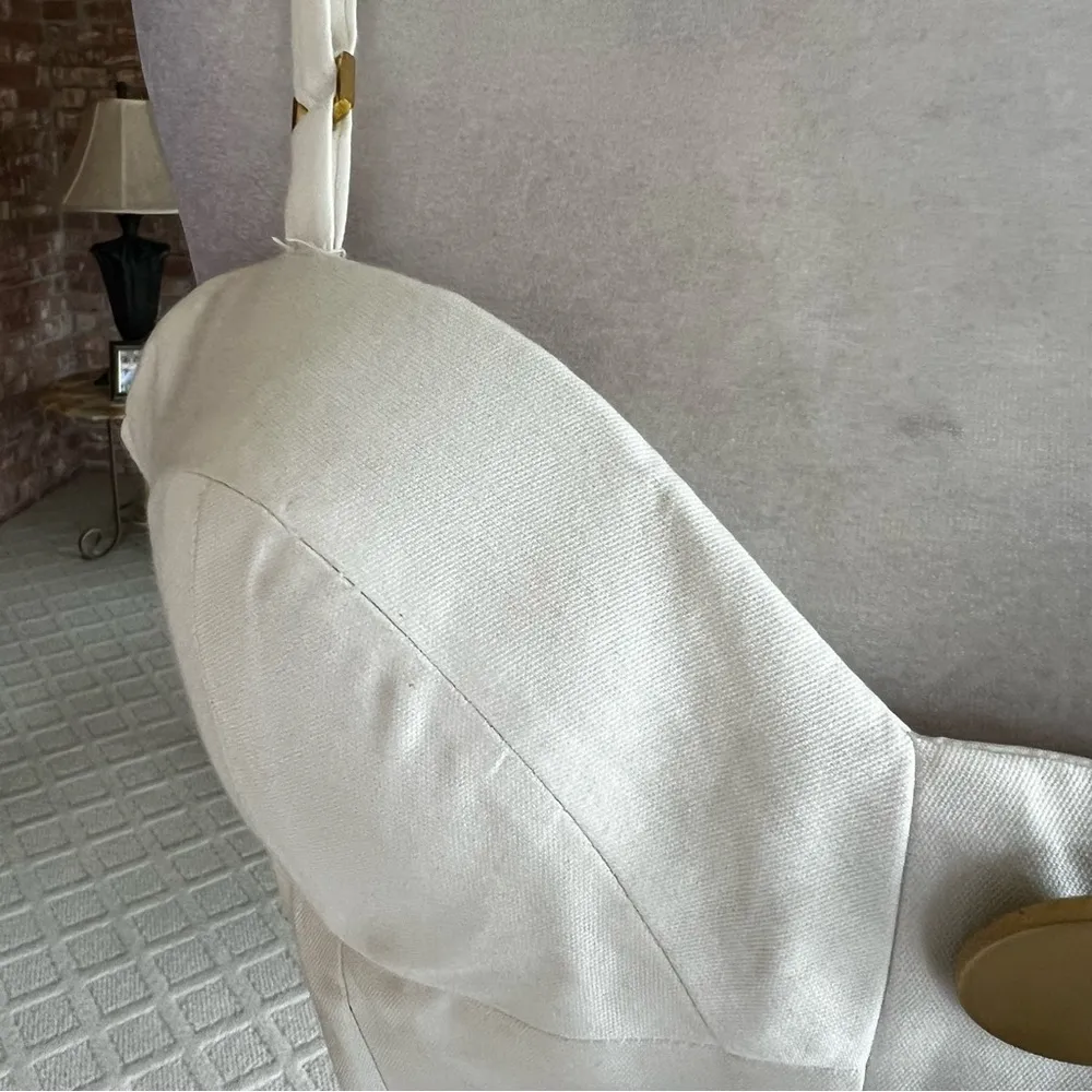 Castle Starr Dress Mini Bustier Ivory Silk Blend 4 Party Sundress Cocktail - Image 8