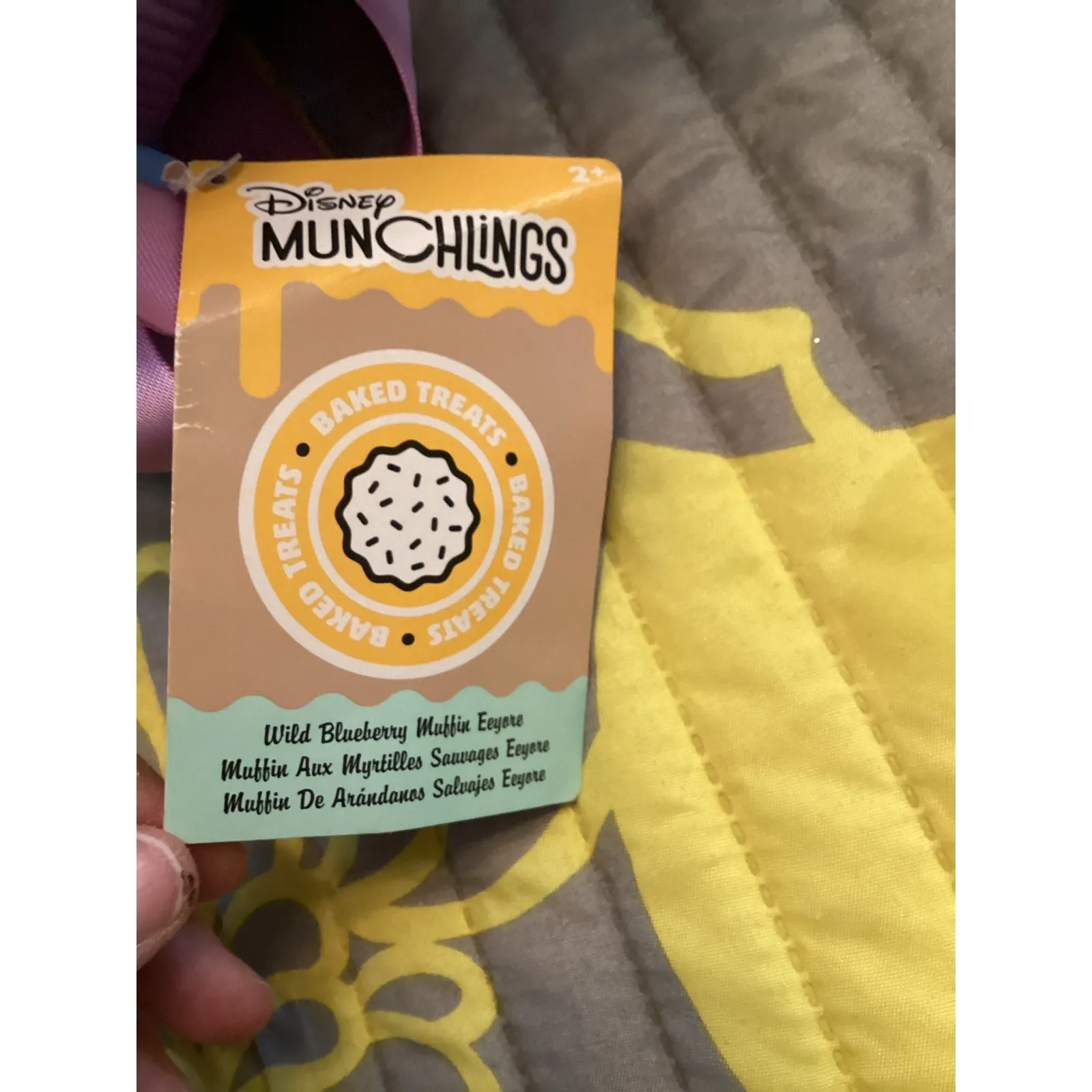 NWT Disney Parks Munchlings Eeyore Blueberry Muffin Baked Treats Collection Bag - Image 6