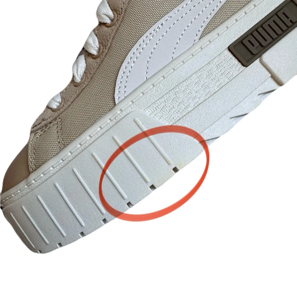 Women's NWOT Fenty PUMA Mayze Mid Safari Casual Shoes Sneakers Beige Size 6 - Image 8