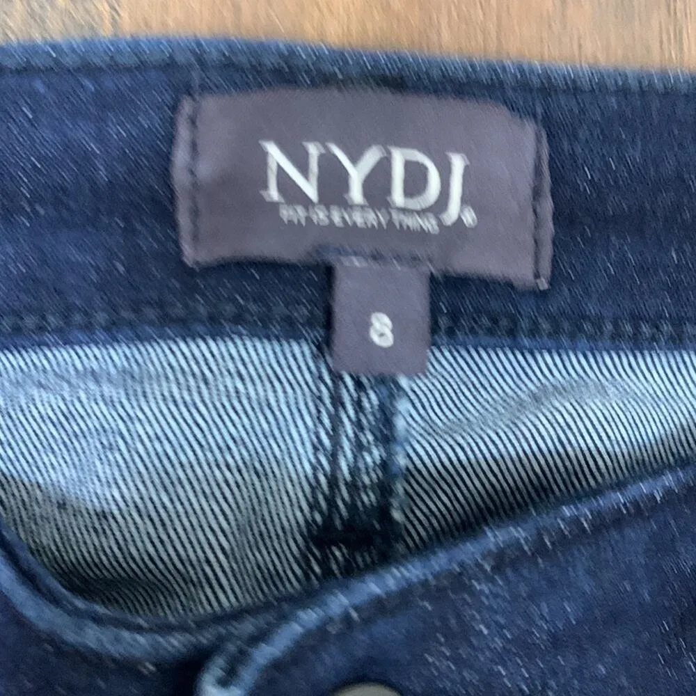 NYDJ Alina Legging  LiftXTuck Technology Hi-Rise Dark Wash Jeans - Image 3