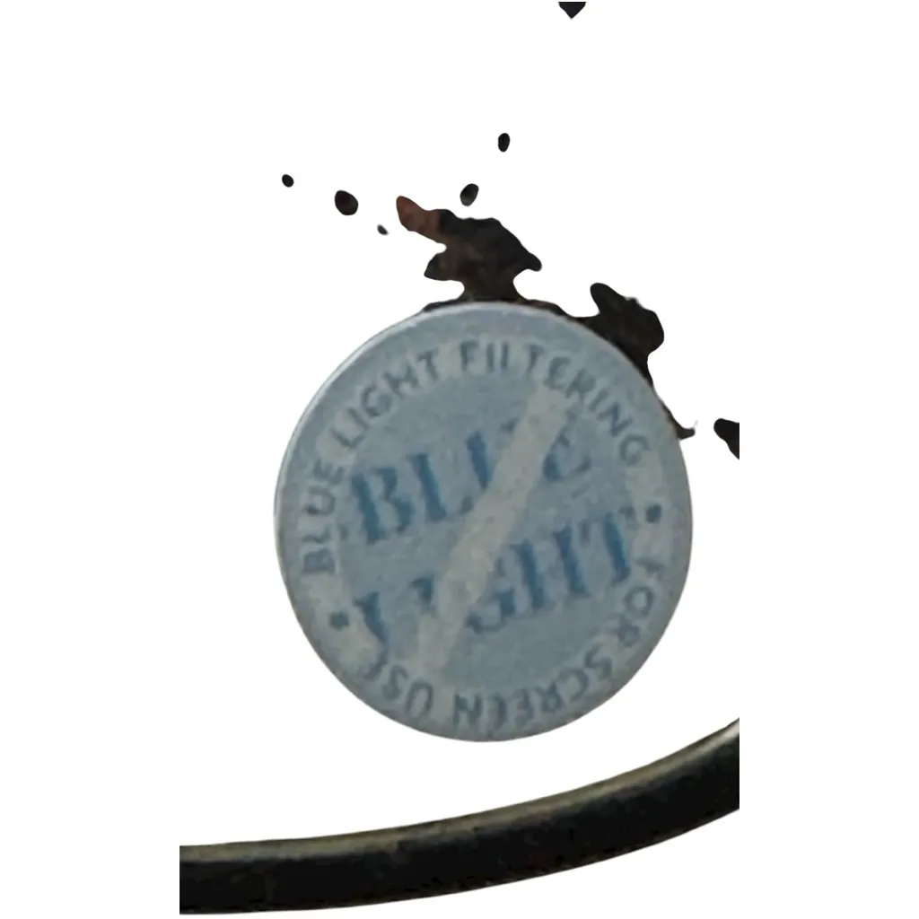 Stylish Black and Brown Animal Print Blue Blocking Glasses - Image 4