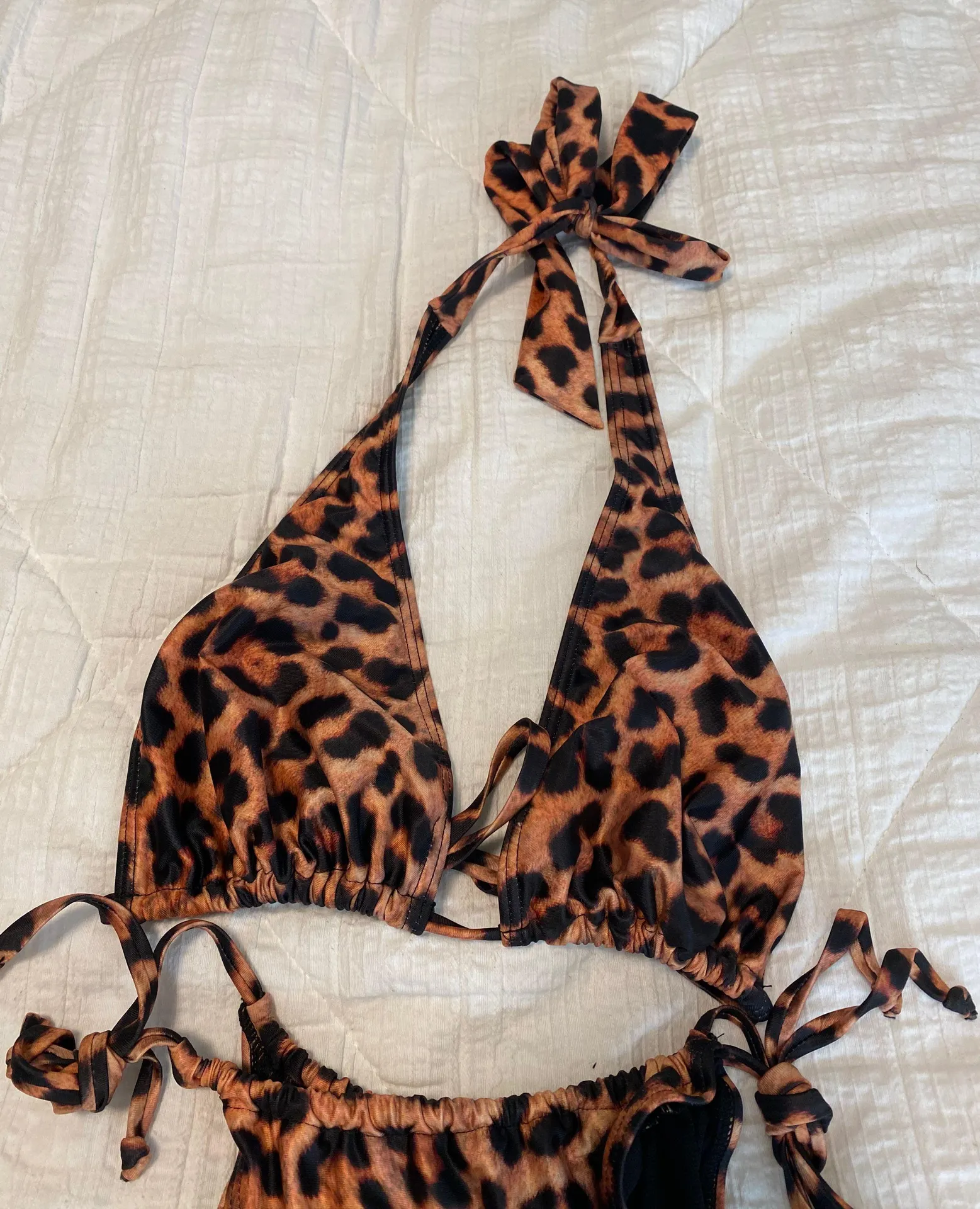Cheetah Print Bikini Set Multi Size L - Image 2