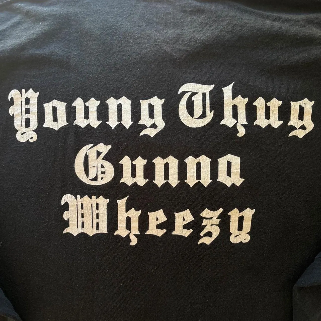 young thug gunna lil wayne drip or drown black snake long sleeve rap tee Size M - Image 6