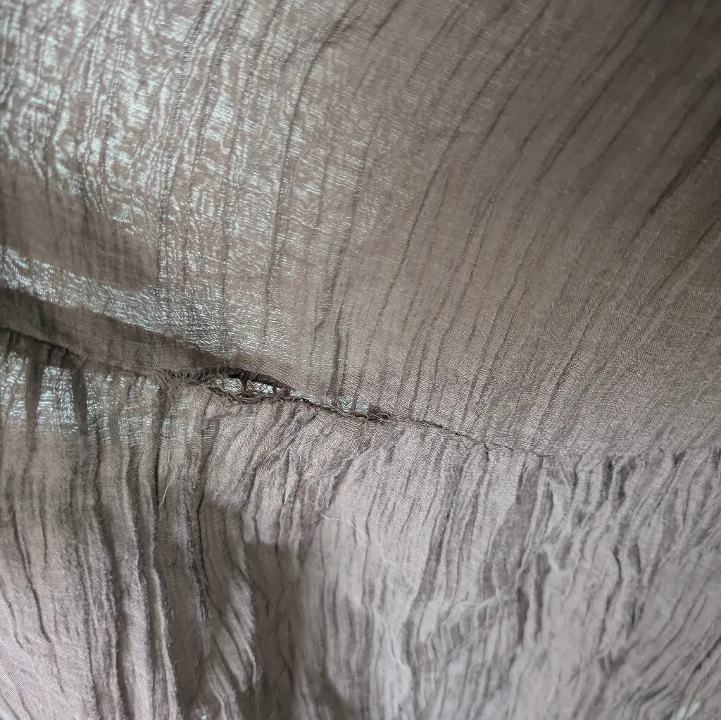 Socialite Sleeveless Tiered Maxi Dress W Flaw Sz L - Image 5