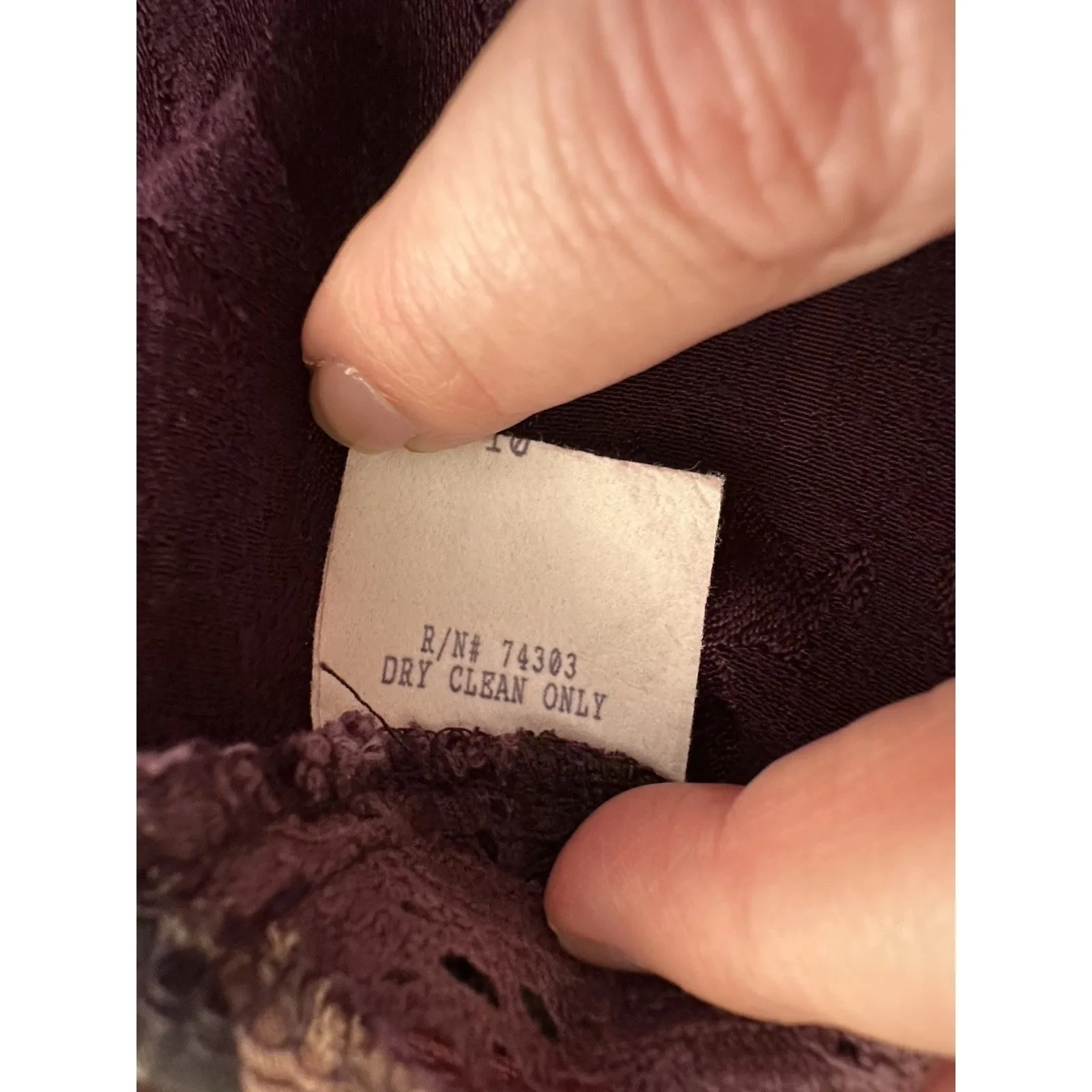 Spencer Alexis Boho Festival Floral Lace Open Front Top Cardigan Women's 10 Shee - Image 11