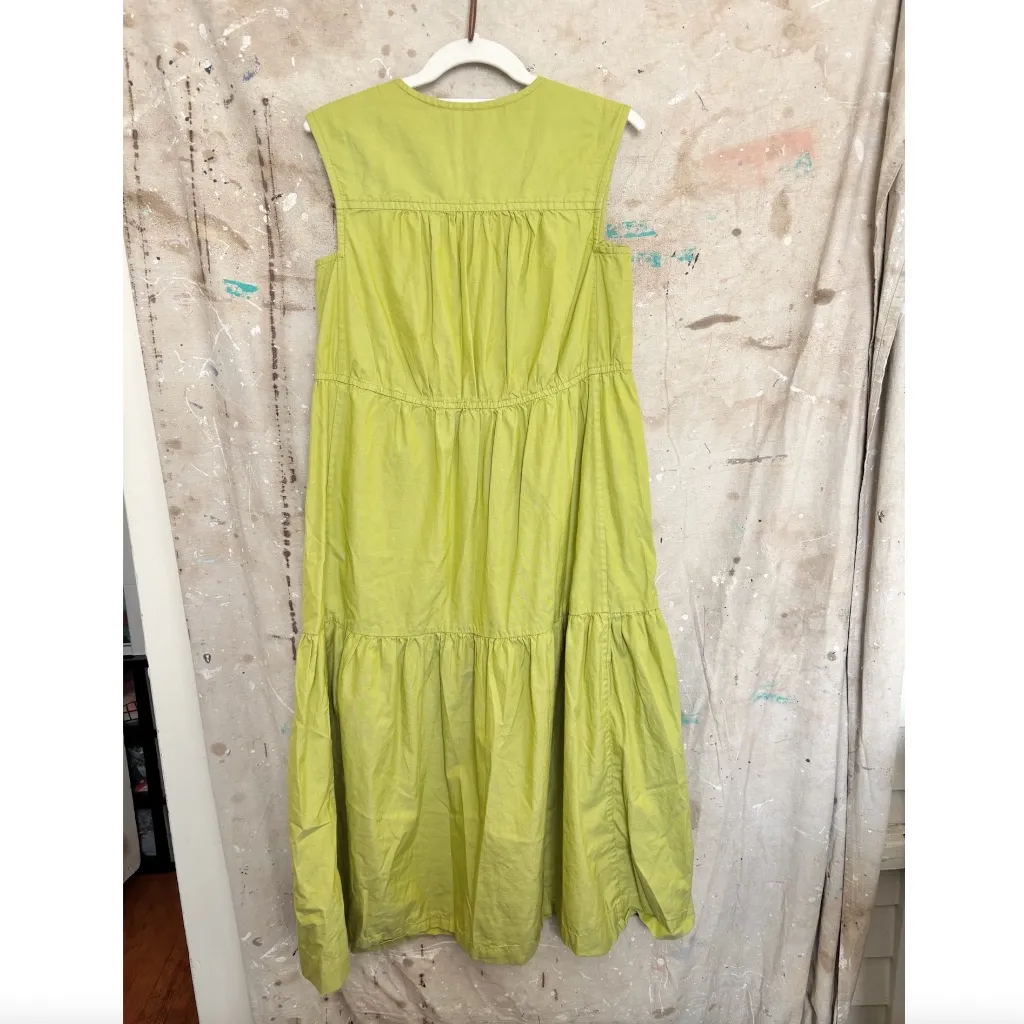 Everlane the Tiered Midi Dress - Image 4