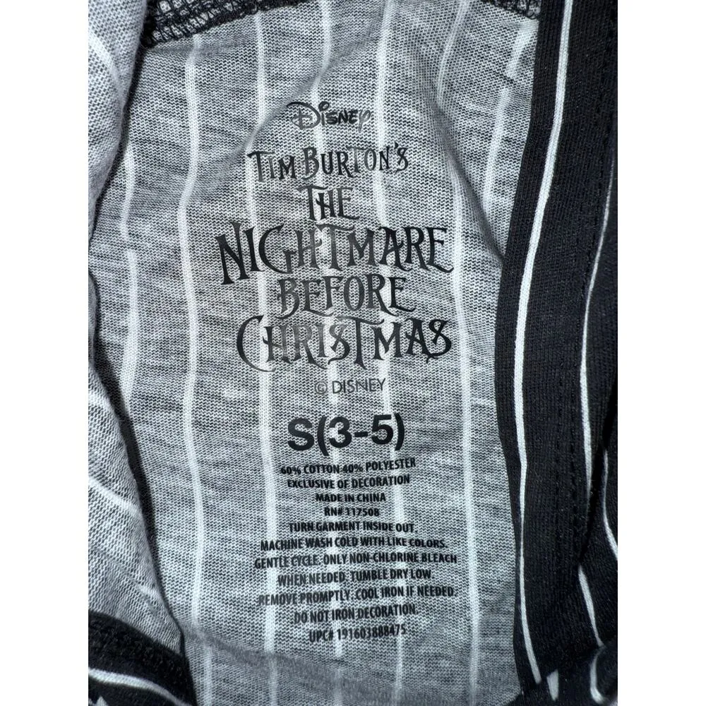 Nightmare Halloween Juniors Before Christmas Jack Costume Hoodie T-Shirt small - Image 3
