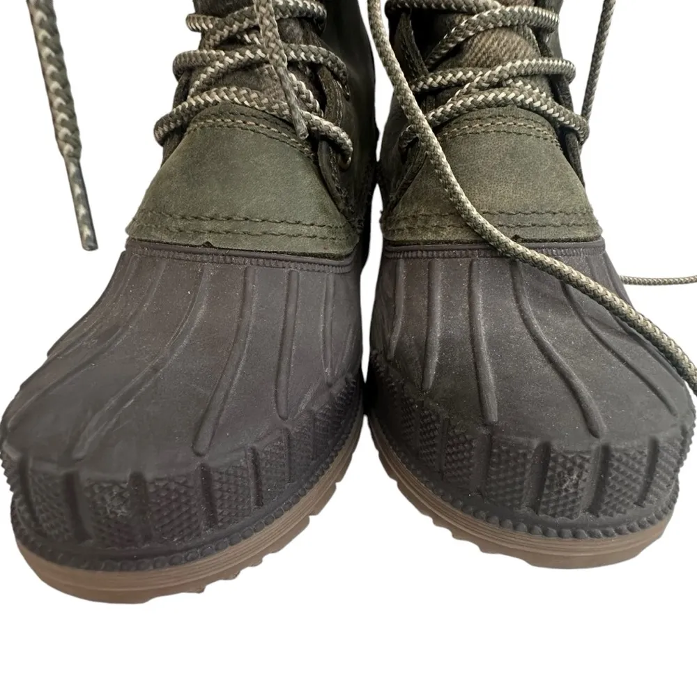 Kamik 3M Thinsulate Water Resistant Genuine Leather Lace Up High Boots Womens 7 - Image 9