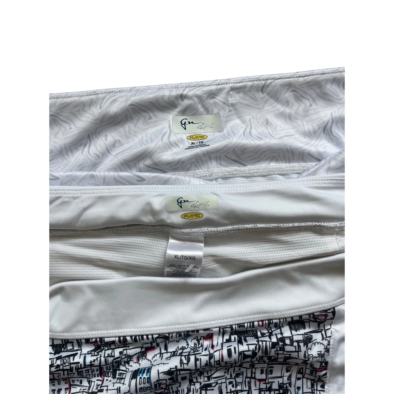 Lot of two‎ Greg Norman tennis skirts XL skirt golf white black Lilly - Image 2