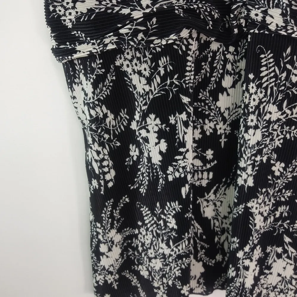 Cato Black Creme Stretch Top XL Plus - Image 5