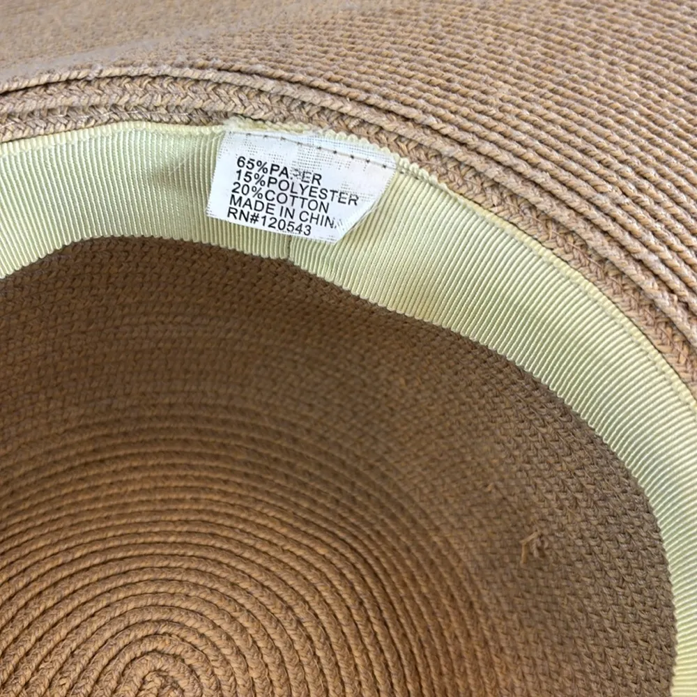 Floppy Sun Hat Tan - Image 3